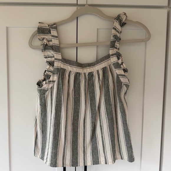 Stripe Ruffle Tank - Picture 3 of 3